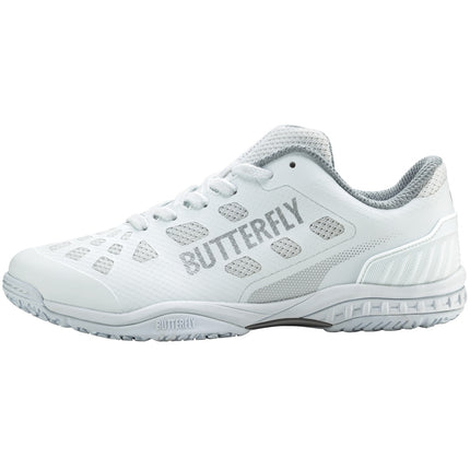 Butterfly Lezoline Levalis Shoes - White Side View