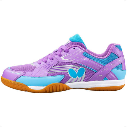 Butterfly Lezoline Reiss - Table Tennis Shoes - Purple Left-Side View