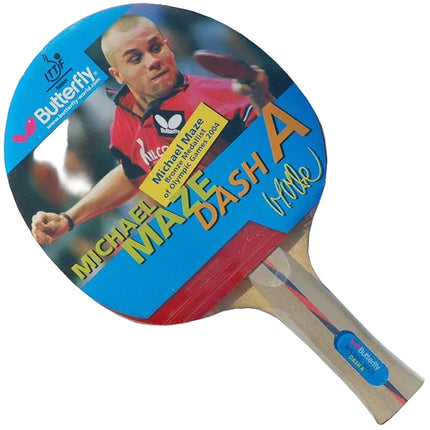 Butterfly Maze Dash Pre Assembled Shakehand Racket 