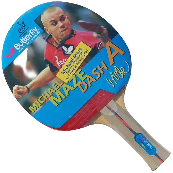 Butterfly Maze Dash Pre Assembled Shakehand Racket 