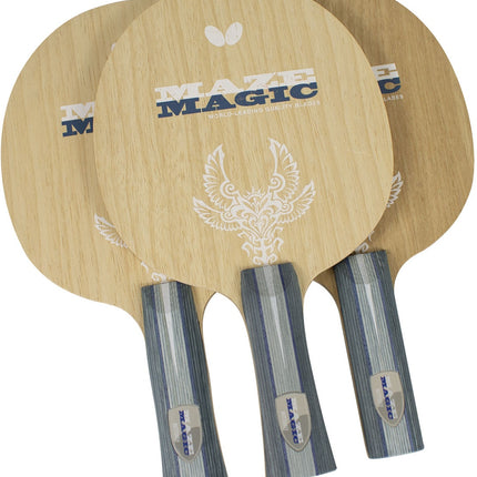 Butterfly Maze Magic Table Tennis Blade - Handle Style