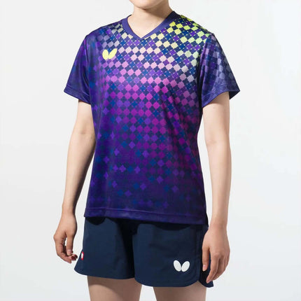 Butterfly Minalea Lady Shirt - Navy