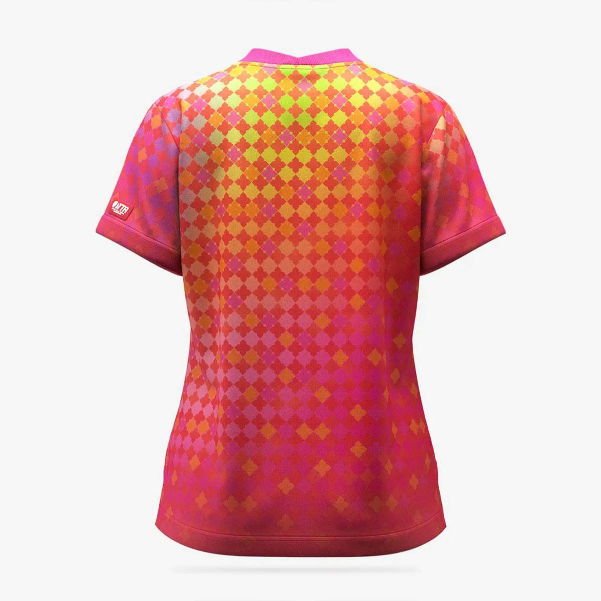 Butterfly Minalea Lady Shirt - Rose - Back View