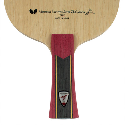 Butterfly Mizutani Jun Super ZLC Blade - Flared Handle