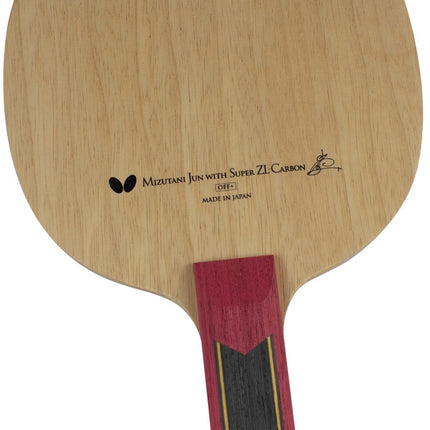 Butterfly Mizutani Jun Super ZLC Blade - Straight