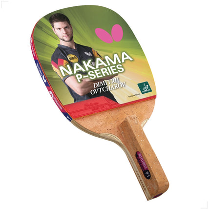 Butterfly Nakama P-1 - Japanese Penhold Table Tennis Racket - Dimitrij Ovtcharov