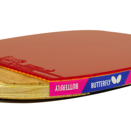 Butterfly Nakama P-1 - Japanese Penhold Table Tennis Racket - Sriver Rubber