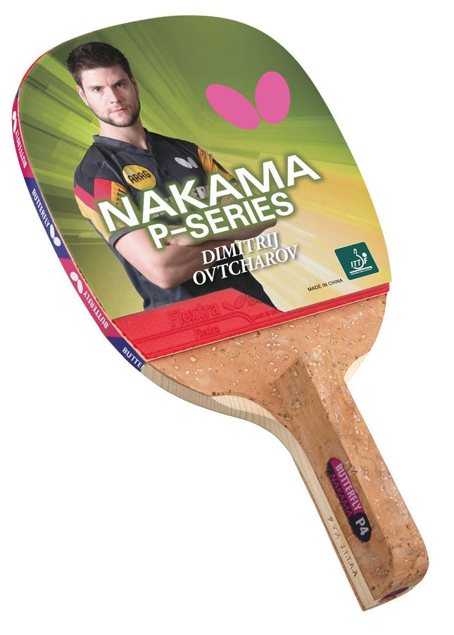 Butterfly Nakama P-4 - Japanese Penhold Table Tennis Racket