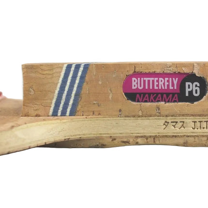 Butterfly Nakama P-6 - Japanese Penhold Table Tennis Racket - P6 Handle