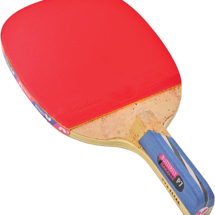 Butterfly Nakama P-7 - Japanese Penhold Table Tennis Racket - Forehand
