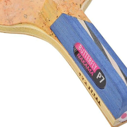 Butterfly Nakama P-7 - Japanese Penhold Table Tennis Racket - P7 Handle