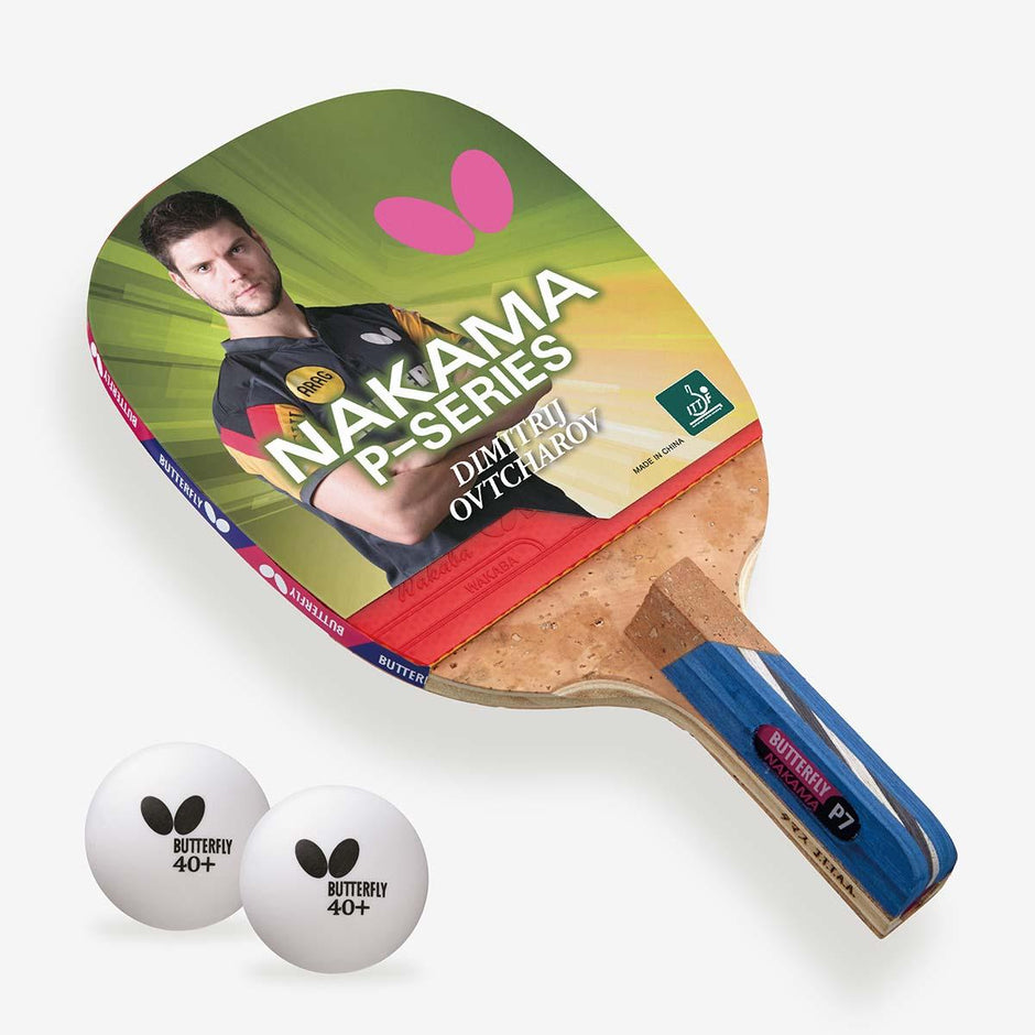 Butterfly Nakama P-7 - Japanese Penhold Table Tennis Racket ...