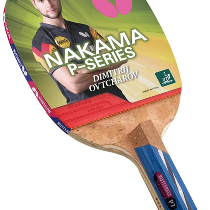 Butterfly Nakama P-7 - Japanese Penhold Table Tennis Racket 