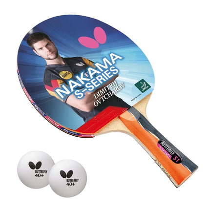 Butterfly Nakama S-1 - Offensive Table Tennis Racket - Set
