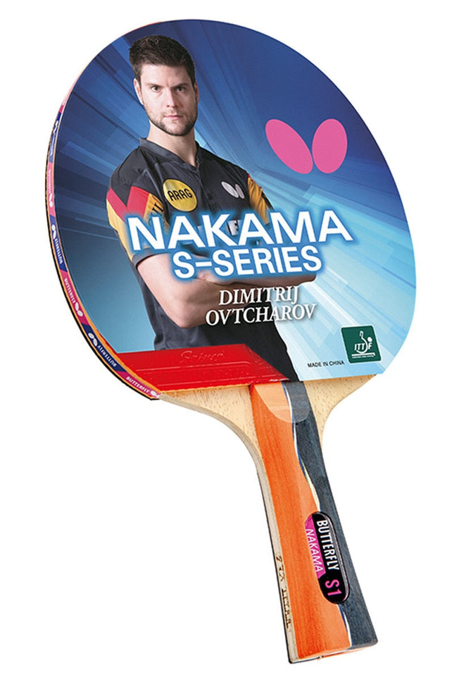 Butterfly Nakama S-1 - Offensive Table Tennis Racket 