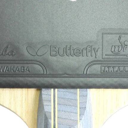 Butterfly Nakama S-10 Offensive Table Tennis Racket - Wakaba Rubber