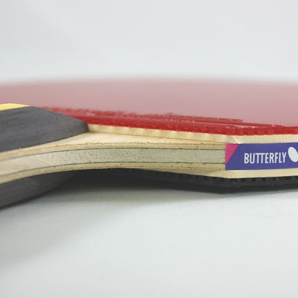 Butterfly Nakama S-2 - Offensive Table Tennis Racket - Side View