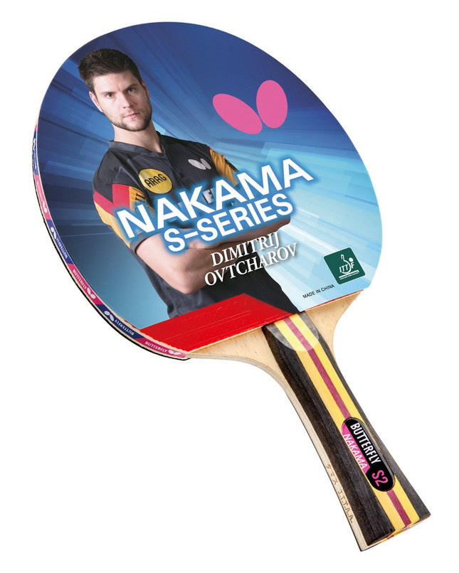 Butterfly Nakama S-2 - Offensive Table Tennis Racket 
