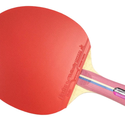 Butterfly Nakama S-3 Offensive Table Tennis Racket - Forehand