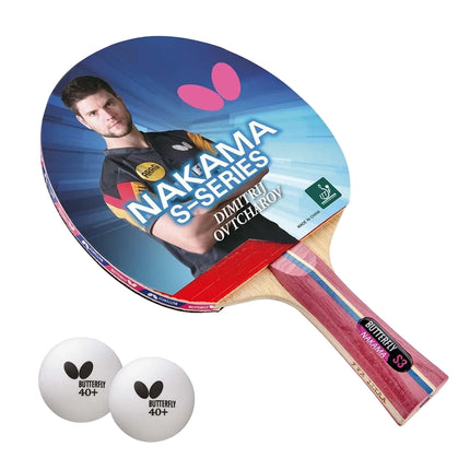 Butterfly Nakama S-3 Offensive Table Tennis Racket - Set