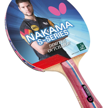 Butterfly Nakama S-3 Offensive Table Tennis Racket 