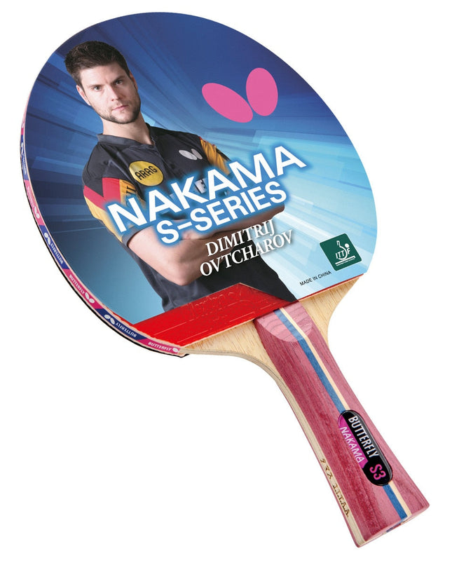 Butterfly Nakama S-3 Offensive Table Tennis Racket 
