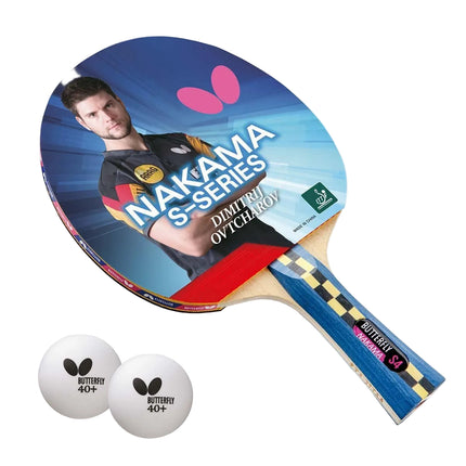 Butterfly Nakama S-4 Offensive Table Tennis Racket - Set