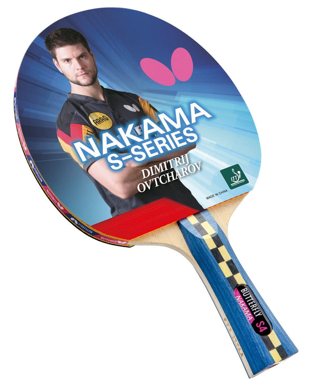 Butterfly Nakama S-4 Offensive Table Tennis Racket 