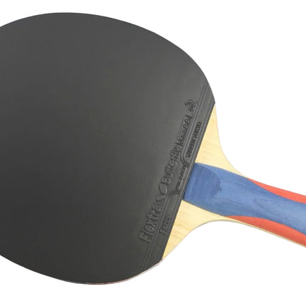 Butterfly Nakama S-8 Offensive Table Tennis Racket - Black Rubber