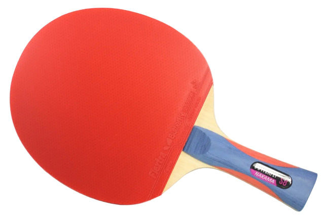 Butterfly Nakama S-8 Offensive Table Tennis Racket - Red Rubber
