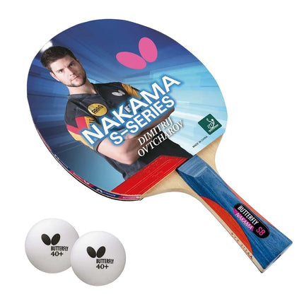 Butterfly Nakama S-8 Offensive Table Tennis Racket - Set