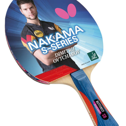 Butterfly Nakama S-8 Offensive Table Tennis Racket 