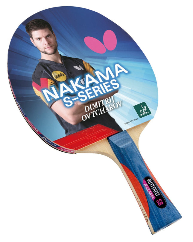 Butterfly Nakama S-8 Offensive Table Tennis Racket 