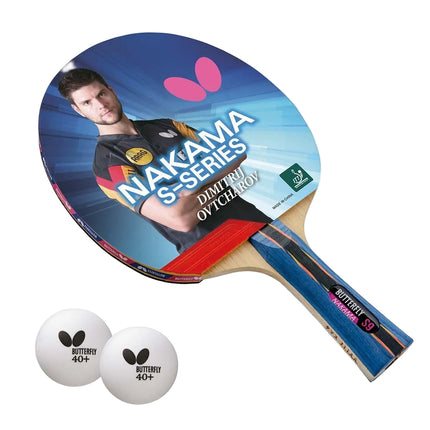 Butterfly Nakama S-9 Offensive Table Tennis Racket - Set