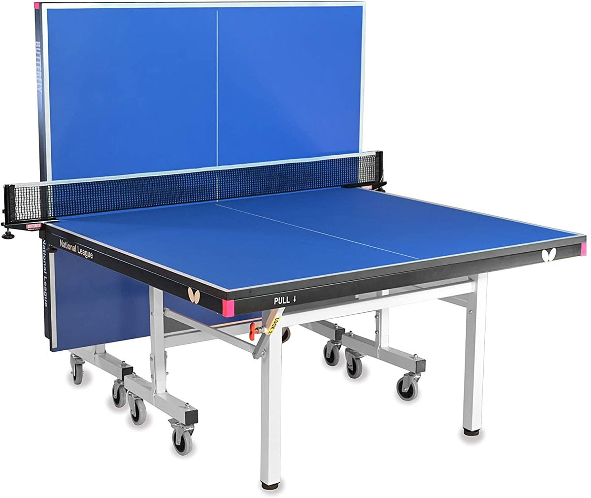 Butterfly National League 25 Table Tennis Table - Blue- Playback Mode
