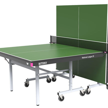 Butterfly National League 25 Table Tennis Table - Green- Playback Mode