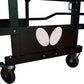 Butterfly Nippon Rollaway Table -  Locking Rubber Wheels