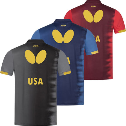 Butterfly – Official Apparel Sponsor of Team USA 2026 - Back View