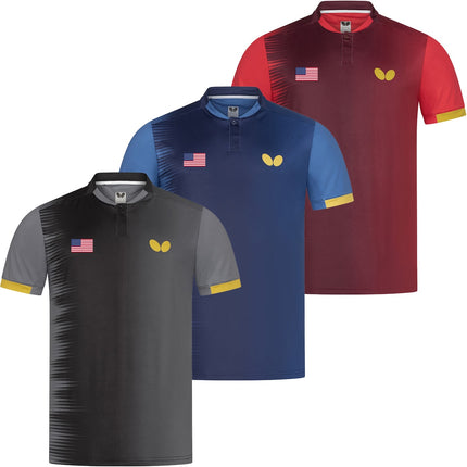 Butterfly – Official Apparel Sponsor of Team USA 2026 - Front View