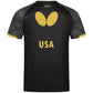 Butterfly - Official Apparel Sponsor of Team USA - Black Back View
