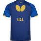 Butterfly - Official Apparel Sponsor of Team USA - Blue Back View