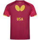 Butterfly - Official Apparel Sponsor of Team USA - Red Back View