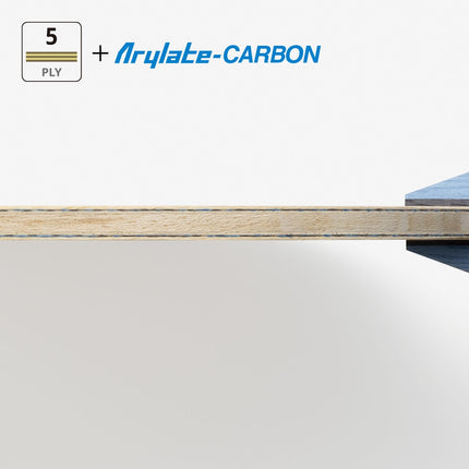 Butterfly Outerforce ALC Blade - 5Ply + Arylate Carbon