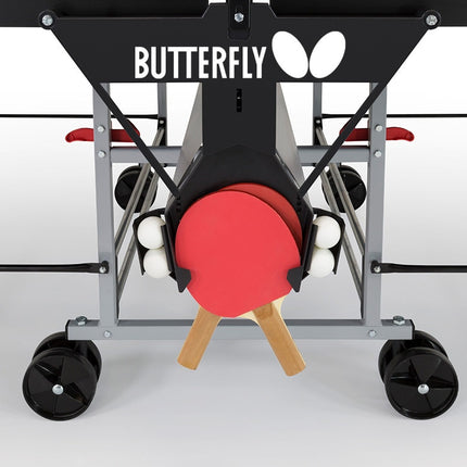 Butterfly Playback 19 Rollaway - Table Tennis Table - Accessory Holder