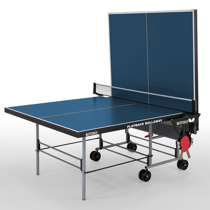 Butterfly Playback 19 Rollaway - Table Tennis Table - Playback Position