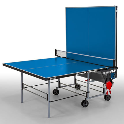 Butterfly Playback Outdoor Table - Blue - Playback Position