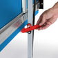 Butterfly Playback Outdoor Table - Blue - Safety Lock