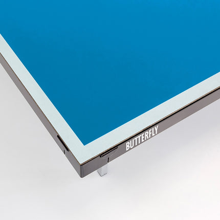 Butterfly Playback Outdoor Table Blue -  Top View Detail