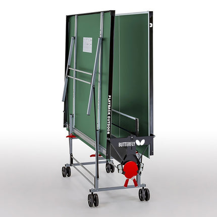 Butterfly Playback Outdoor Table - Green - Folded