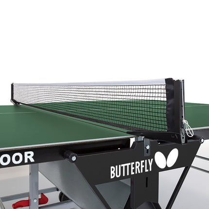 Butterfly Playback Outdoor Table - Green - Net and Frame Detail